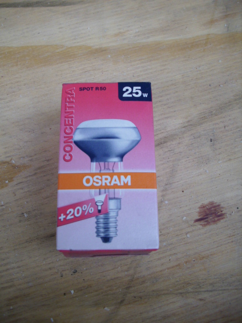 Osram concentra E14 25W spot